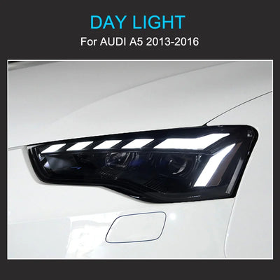 Phares LED Audi A5 S5 2013-2016 - vue de trois-quarts - Becquet Voiture