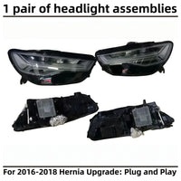 Phares LED Audi A6 C7 Allroad 2012-2018 - détail du montage - Becquet Voiture