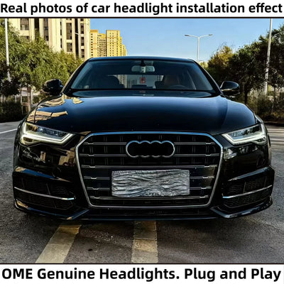 Phares LED Audi A6 C7 Allroad 2012-2018 - packshot studio - Becquet Voiture