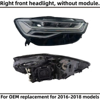 Phares LED Audi A6 C7 Allroad 2012-2018 - vue de face 2 - Becquet Voiture