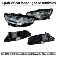 Phares LED Audi A6 C7 Allroad 2012-2018 - vue de profil 2 - Becquet Voiture