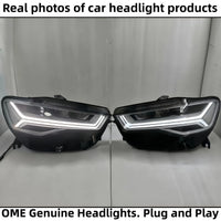 Phares LED Audi A6 C7 Allroad 2012-2018 - vue de profil - Becquet Voiture