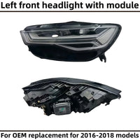 Phares LED Audi A6 C7 Allroad 2012-2018 - vue rapprochée - Becquet Voiture