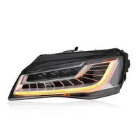 Phares LED Audi A8 2010-2013 - vue de profil - Becquet Voiture