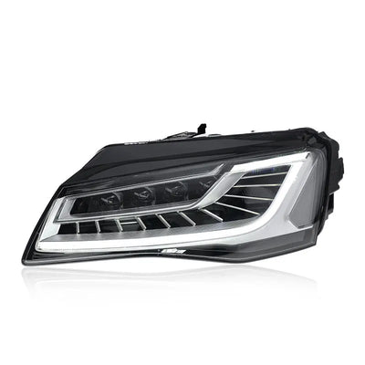 Phares LED Audi A8 2010-2013 - vue de trois-quarts - Becquet Voiture