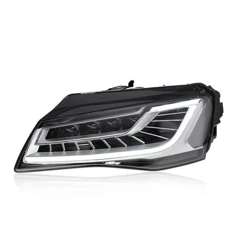 Phares LED Audi A8 2010-2013 - vue de trois-quarts - Becquet Voiture