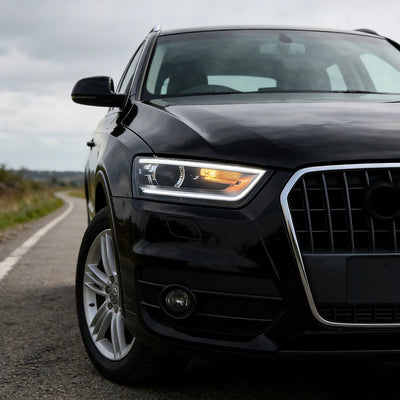 Phares LED Audi Q3 2012-2015 Projecteur Dynamique - vue de trois-quarts - Becquet Voiture