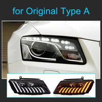 Phares LED Audi Q5 2009-2018 - détail du montage - Becquet Voiture