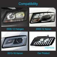Phares LED Audi Q5 2009-2018 - vue arrière - Becquet Voiture