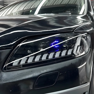 Phares LED Audi Q7 2006-2015 Projecteur Dynamique - vue arrière - Becquet Voiture