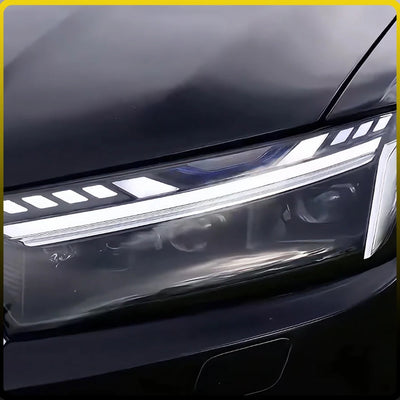 Phares LED Audi Q7 2016-2019 à Projecteur - installé sur véhicule - Becquet Voiture