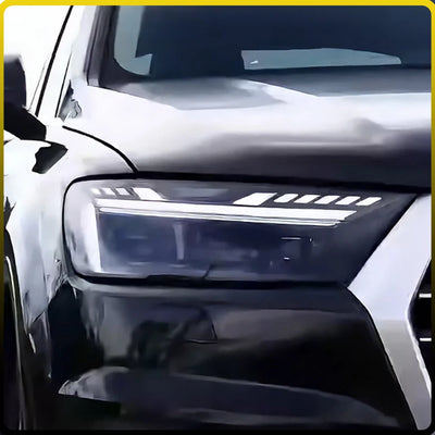 Phares LED Audi Q7 2016-2019 à Projecteur - vue arrière - Becquet Voiture