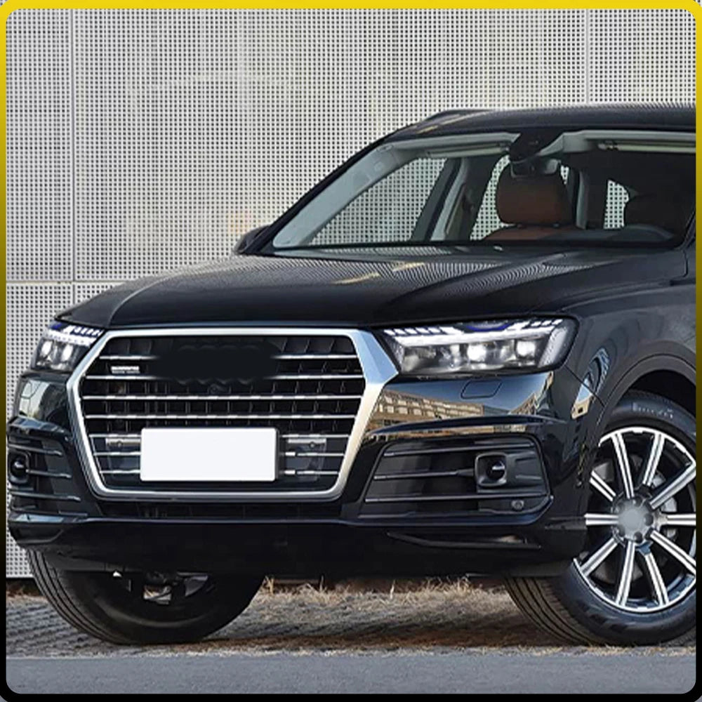 Phares LED Audi Q7 2016-2019 à Projecteur - vue de face - Becquet Voiture