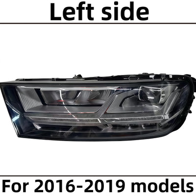 Phares LED Audi Q7 2016-2019 - détail du montage - Becquet Voiture