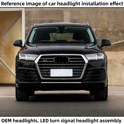 Phares LED Audi Q7 2016-2019 - packshot studio - Becquet Voiture