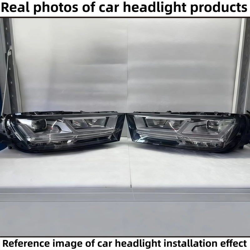 Phares LED Audi Q7 2016-2019 - vue de profil - Becquet Voiture