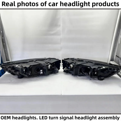 Phares LED Audi Q7 2016-2019 - vue de trois-quarts - Becquet Voiture
