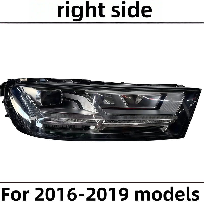 Phares LED Audi Q7 2016-2019 - vue rapprochée - Becquet Voiture