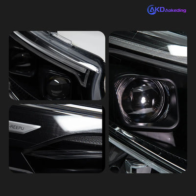 Phares LED Avant Mercedes Vito W447 2016-2024 - packshot studio - Becquet Voiture