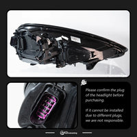 Phares LED Avant Porsche Panamera 970 2010-2017 - vue arrière - Becquet Voiture
