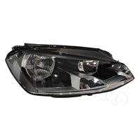 Front LED Headlights Volkswagen Golf 7 2013-2017 - studio packshot - Becquet Voiture