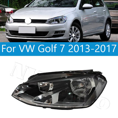 Phares LED Avant Volkswagen Golf 7 2013-2017 - vue de face - Becquet Voiture