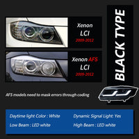 Phares LED BMW E90 2005-2012 - détail du montage - Becquet Voiture