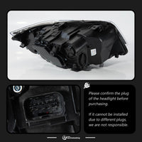 Phares LED BMW E90 2005-2012 - vue de trois-quarts - Becquet Voiture
