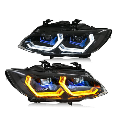 Phares LED BMW E92 E93 328i 335i Coupé - vue arrière - Becquet Voiture