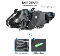 Phares LED BMW E92 E93 Série 3 2007-2010 - packshot studio - Becquet Voiture
