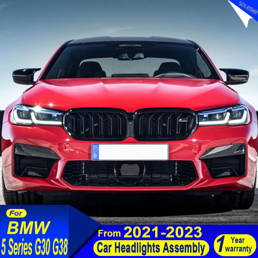 Phares LED BMW G30 G38 2018-2023 - vue de face - Becquet Voiture