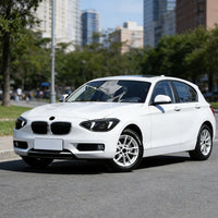 LED Headlights BMW 1 Series F20 2012-2014 M Performance Style Fang - front view - Becquet Voiture