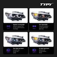 Phares LED BMW Série 2 F22 F23 2014-2021 - vue de trois-quarts - Becquet Voiture