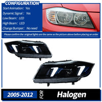 Phares LED BMW Série 3 E90 2005-2012 - détail du montage - Becquet Voiture