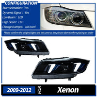 Phares LED BMW Série 3 E90 2005-2012 - packshot studio - Becquet Voiture