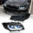 Phares LED BMW Série 3 E90 E91 2005-2011 RGB Tuning