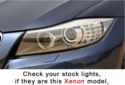 Phares LED BMW Série 3 E90 E91 DRL Clignotant Séquentiel - détail du montage - Becquet Voiture