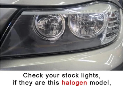 Phares LED BMW Série 3 E90 E91 DRL Clignotant Séquentiel - vue rapprochée - Becquet Voiture