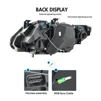 Phares LED BMW Série 3 E92 E93 2007-2013 - packshot studio - Becquet Voiture