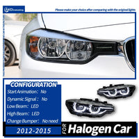 Phares LED BMW Série 3 F30 2012-2019 - détail du montage - Becquet Voiture