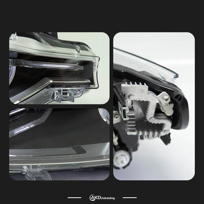 Phares LED BMW Série 3 F30 2012-2019 - installé sur véhicule - Becquet Voiture
