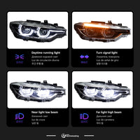 Phares LED BMW Série 3 F30 2012-2019 - vue arrière - Becquet Voiture