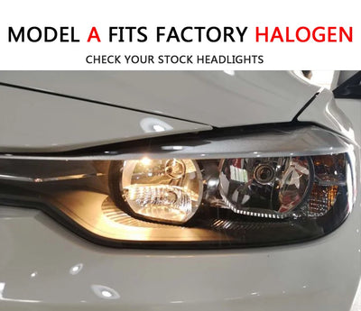 Phares LED BMW Série 3 F30 2013-2018 M Performance - détail du montage - Becquet Voiture