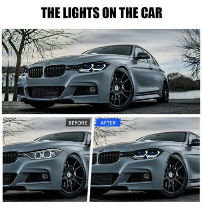 Phares LED BMW Série 3 F30 2013-2018 M Performance - vue de profil - Becquet Voiture
