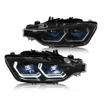 Phares LED BMW Série 3 F30 F31 2012-2018 - détail du montage - Becquet Voiture