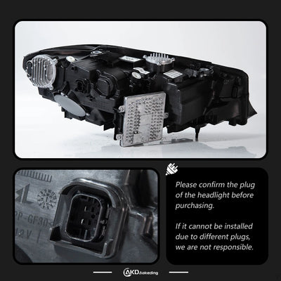 Phares LED BMW Série 3 G20 G28 2018-2021 - installé sur véhicule - Becquet Voiture