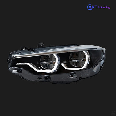 Phares LED BMW Série 4 F32 F33 F36 2012-2020 - installé sur véhicule - Becquet Voiture