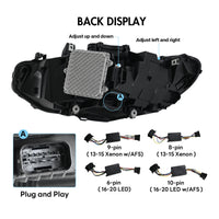 Phares LED BMW Serie 4 F32 F36 F80 2013-2020 - packshot studio - Becquet Voiture