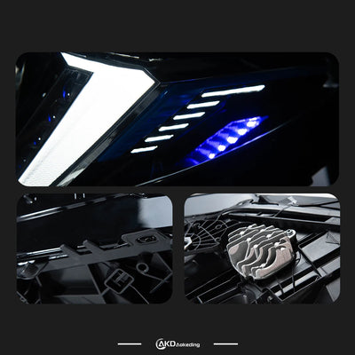 Phares LED BMW Série 4 G22 G82 G23 2020-2023 - packshot studio - Becquet Voiture