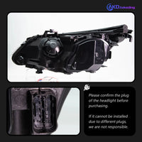 Phares LED BMW Série 5 E60 2003-2010 - installé sur véhicule - Becquet Voiture